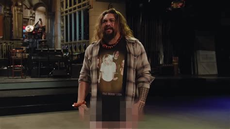 jason momoa naked|Jason Momoa Is Naked and Roaming the Halls of SNL